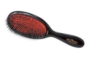 a close-up of a hair brush
