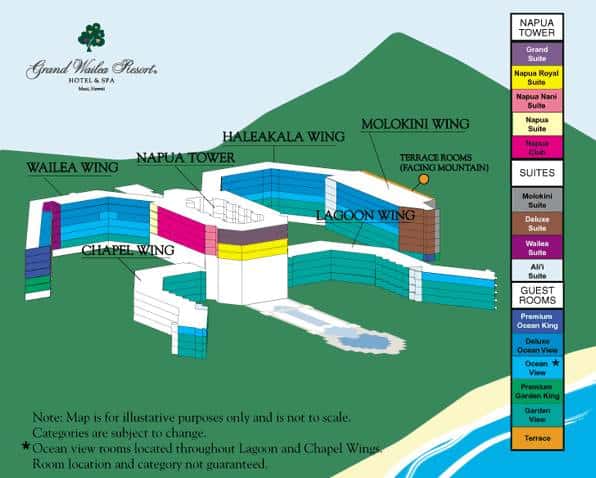 grand wailea layout