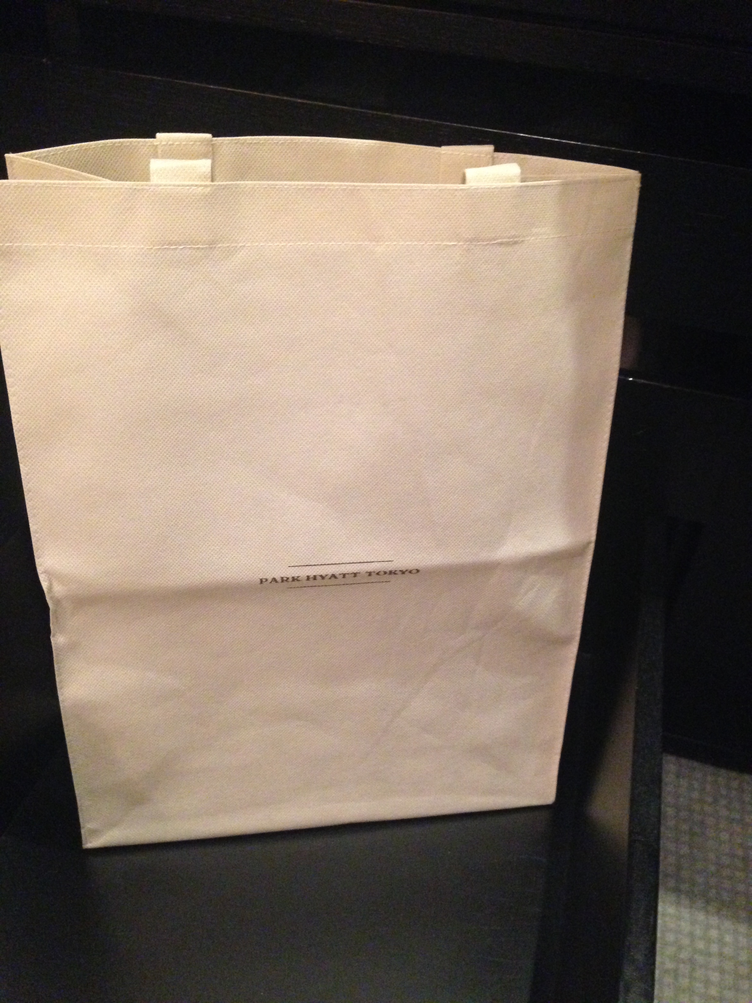 park hyatt tokyo reusable bag