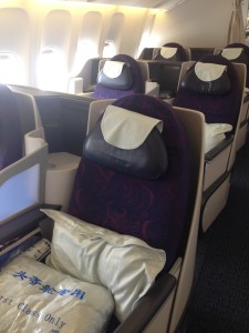 Review: Air China Business Class Beijing to Paris.