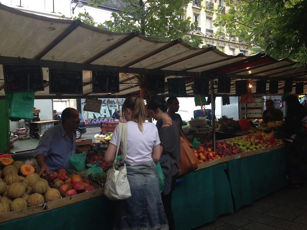 bastille market fruits