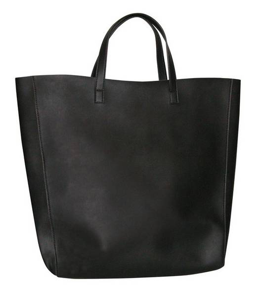 a black bag with a handle