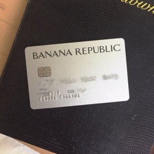 Banana logic? Why I got a Banana Republic Visa.